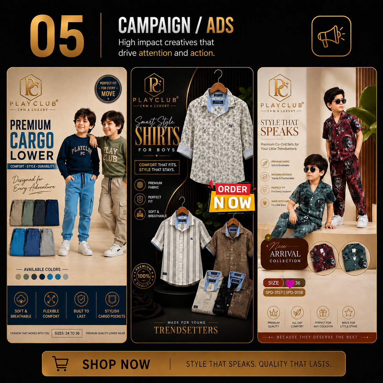 Play Club — Campaign Ads — AI Ads & Creative by CreatiQ Motion